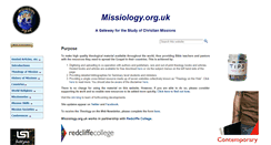 Desktop Screenshot of missiology.org.uk