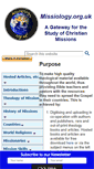 Mobile Screenshot of missiology.org.uk